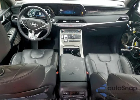 2021 Hyundai Palisade Calligraphy from USA, damaged, VIN KM8R7DHE3MU245461